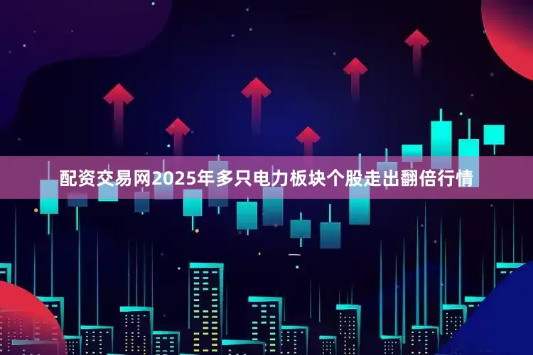 配资交易网2025年多只电力板块个股走出翻倍行情